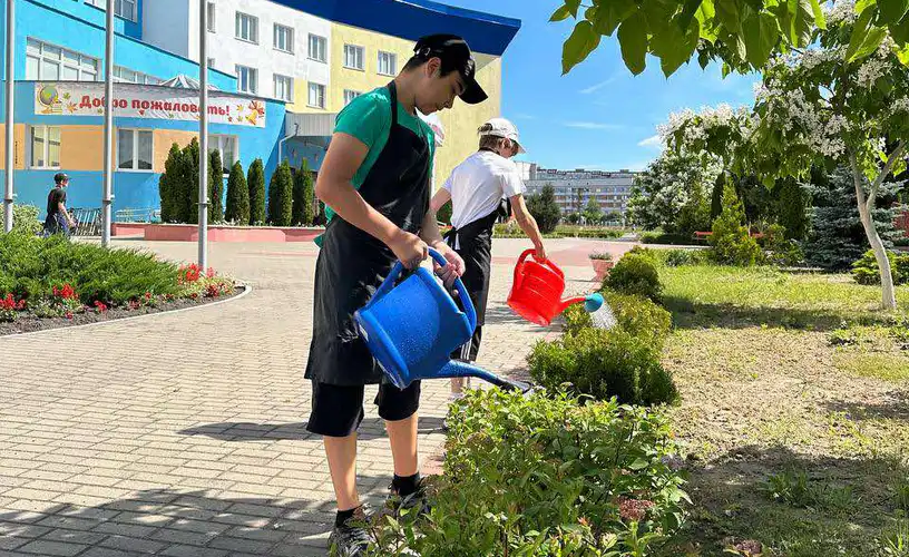 Будни в лагере труда и отдыха всегда проходят насыщенно!